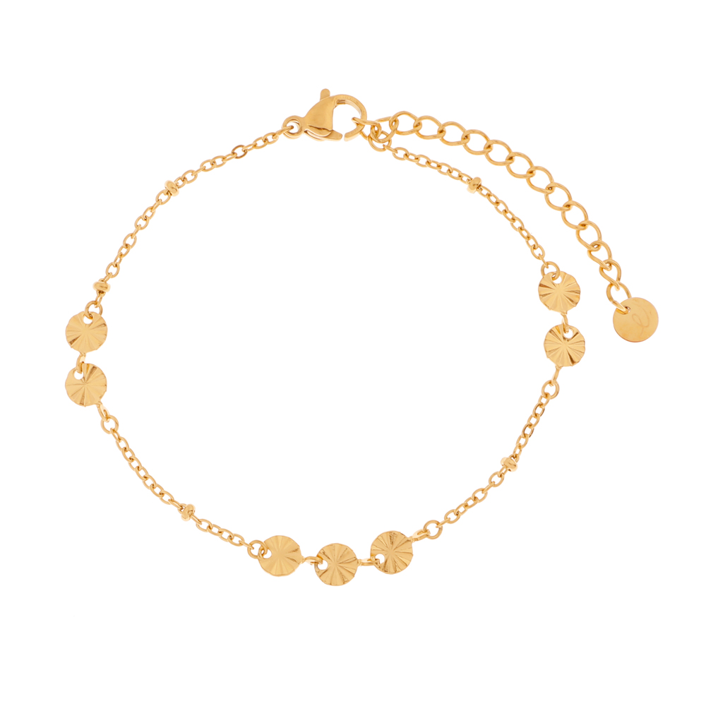 Bracelet iconic coins gold