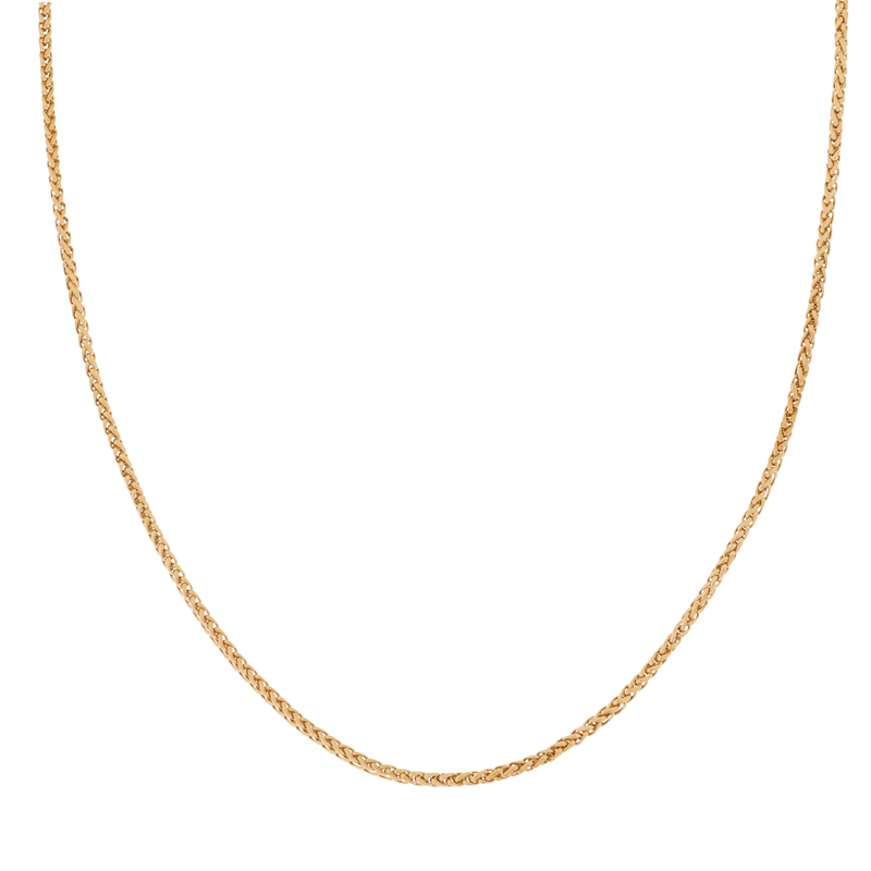 Necklace basic round gold