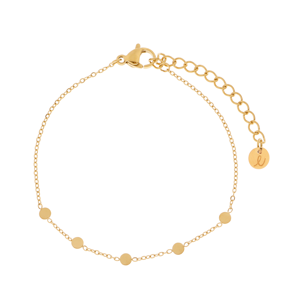 Bracelet classic coins gold