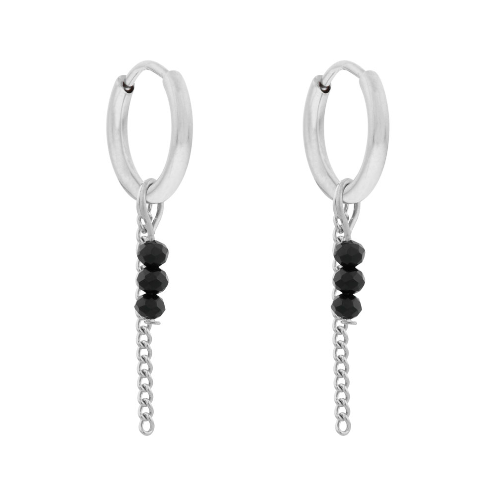 Earrings fine classic silver