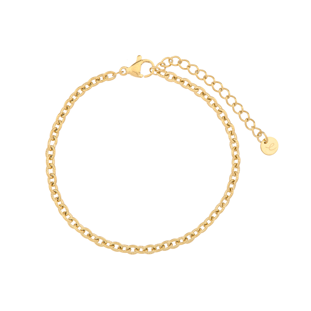 Armband basic rondjes goud