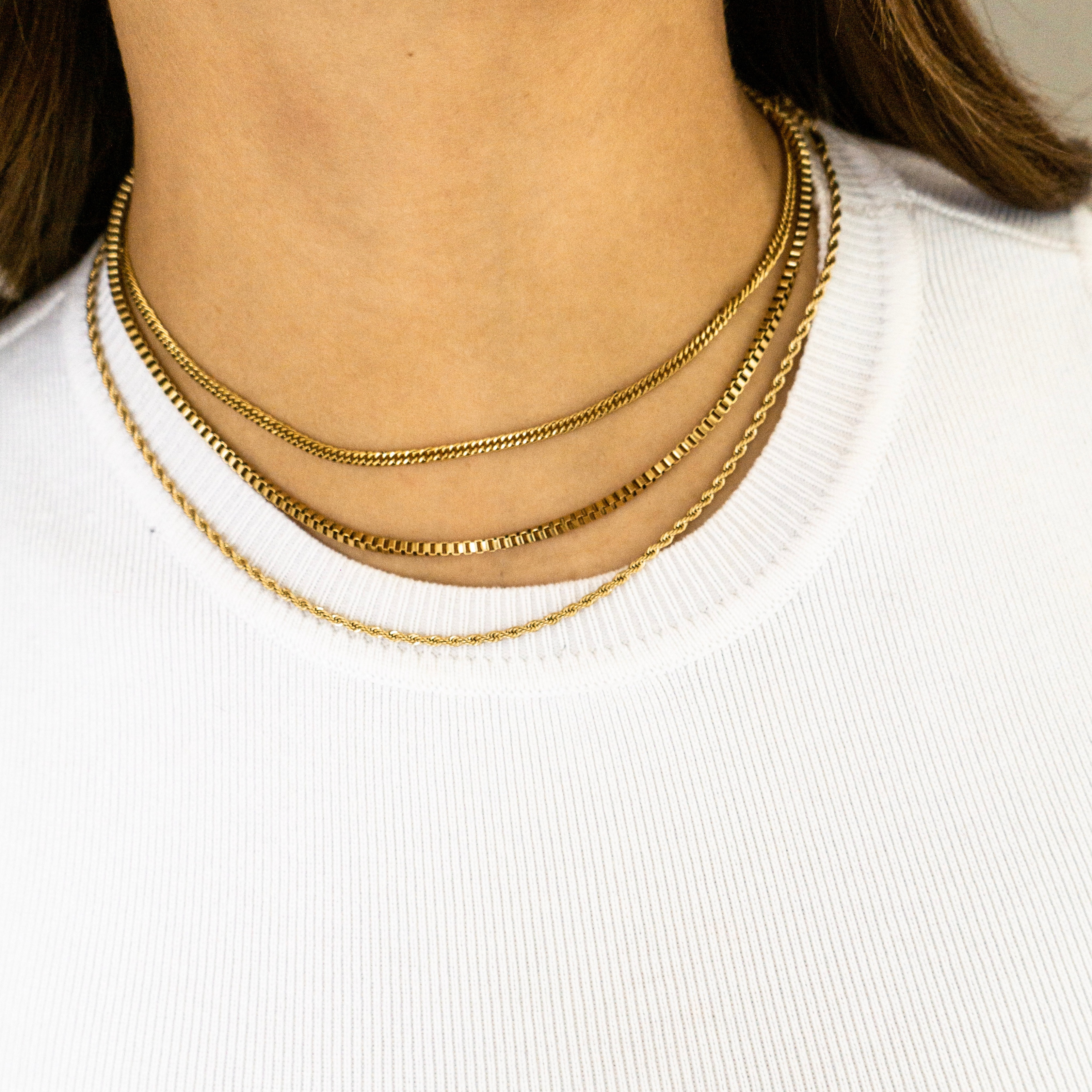 Ketting basic blokjes