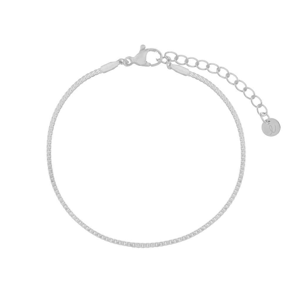 Bracelet basic minimal silver