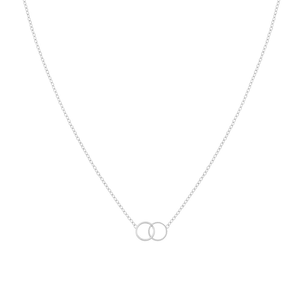 Necklace share rounds silver