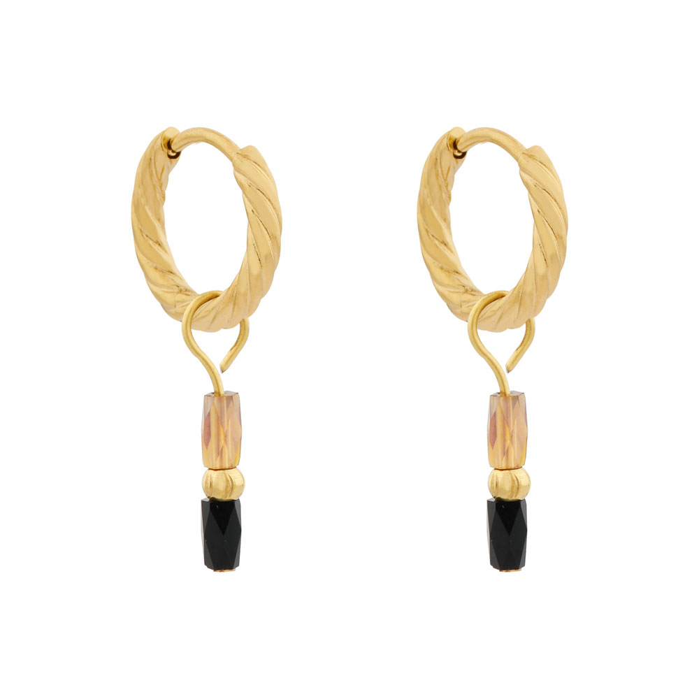 Earrings fine paradise gold